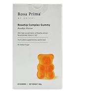 Unichi - 玫瑰果美白精華 小熊軟糖 (Unichi-Rosa Prima Rosehip Complex Gummy) - 60粒