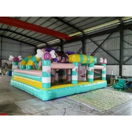 READY STOCK Pembekal Soopa Doopa Inflatable Bounce House Supa Dupa Bouncer Kindergarten School