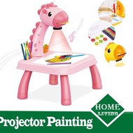 Hoko Children's Study Table / Children's Drawing Table Projector / Educational Toys / ZMJ GG Painting Table Send Directly