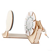 Top Printed Picture Disc Animation Set  Manual Demonstration Model with Front Viewing Screen and 15X