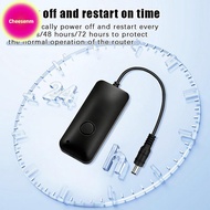 Cheesenm Router Restart Cable Automatic Power-Off Timer With Hours Adjustment For Home Network Effic