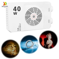 KICMALL RGB LED Camera Light, 40W 2800-9000K Mini LED Video Lamp, Multi-functional High Power FX 8 M