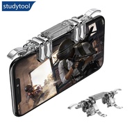 STUDYTOOL K19 Adjustable 6 Fingers Phone Gamepad for Pubg Quick Reflection Gaming Controller Trigger