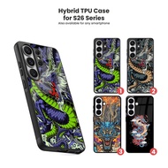 Case Casing Hybrid Softcase Hardcase Samsung Galaxy S26 S25 S24 S23 S22 S21 Ultra Plus Edge 5G Drago