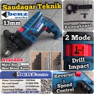 Mesin Bor Beton Tembok Benz Impact Drill Benz