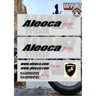 Aleoca Bike sticker seli sticker