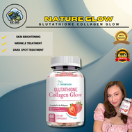 NATURE GLOW Glutathione Collagen Glow Gummies Whitening Gummies Anti-Aging Skin Glow Collagen Vitami