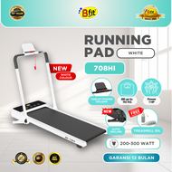 Running Pad BFIT 708HI Auto Incline Walking Pad Treadmill Elektrik Listrik Lipat Portable Low Watt