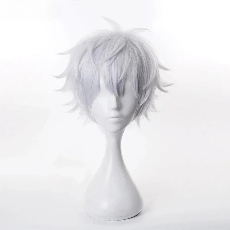 Anime Gojo Satoru Cosplay Uniform Jujutsu Kaisen Gojo Satoru Cosplay Costume High School Uniform Wig