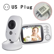 CVDFR VB603 3.2นิ้ว LCD วิดีโอติดตามเด็กไร้สาย2ทางระบบเฝ้าระวังด้วยการมองเย็นยามค่ำคืนคุยเสียงกล้องว