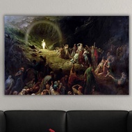 Gustave Dore The Valley of Tears Canvas Art Vintage Giclee Print