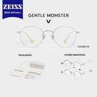 GENTLE MONSTER JENNIE CLOUDY 02 / 031 KOREAN EYEGLASSES UNISEX COMPLETE W/ BOX, PAPER BAG AND POUCH