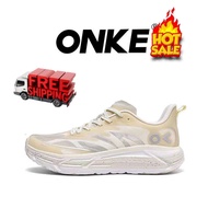 E4FW ONKE Unisex Breathable Mesh Running Shoes 2026 Autumn New Shock Absorption Soft Sole Hollow Cas