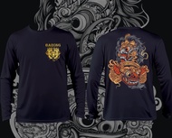 BAJU KAOS BARONG SEKAR TAJI LENGAN PANJANG - BARONG CULTURE SERIES - BARONG BALI - KAOS DISTRO - KAO