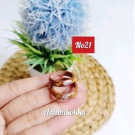 Brown carved ring size 21 kokka kaukah