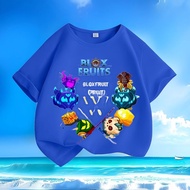 Cute Fashion T-Shirt blox fruits shirt for kids cotton t-shirt S-5XL Cotton