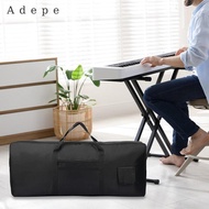[Adepe] Universal Size Padded Keyboard Case Waterproof Oxford Electric Piano Cover Bag for 76 Keys P