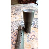 PVC pipe filter + pipe cap 1-1/4 length 20 cm