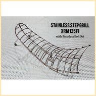 ◿ ❁ ♀ XRM 125 Fi STAINLESS STEP GRILL