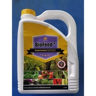 [ORIGINAL] 4L BIOFEED FARMCOCHEM Bio-Feed+ Baja Foliar Durian Buah-buahan Formulasi Biogarno Vitamin