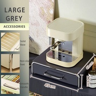 GSlife กล่องลิ้นชักตั้งโต๊ะ ชั้นวางแคปซูลกาแฟและชา สำหรับครัวหรือออฟฟิศ ความจุ ชั้นวางของ