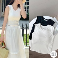 [HARPER] Brand Customized Comfortable Soft Fit bra top | Cute Vest Sleeveless [UWC71028J]