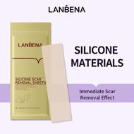 LANBENA Silicone Scar Removal Sheets Stretch Marks Remover Skin Care Acne Treatment Whitening Cream 