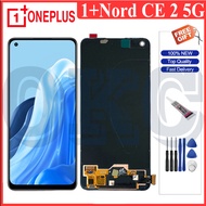 AMOLED LCD Display For OnePlus Nord CE 2 5G LCD Display Touch Screen Digitizer Full Set Assembly IV2
