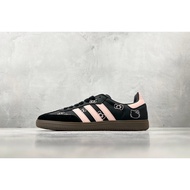 SAMBA OG Low Top Sneakers – Unisex Casual Shoes in Cocoa Black & Pink | B75807