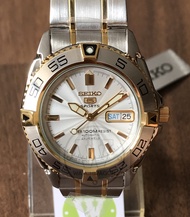 [Watchwagon] Seiko 5 SNZB24J1 Made in Japan Automatic Two Tone Gold Gents Watch SNZB24J SNZB24