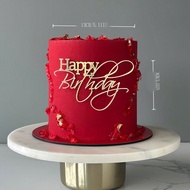 1/3/5/6 chiếc Đồ trang trí bánh sinh nhật vui vẻ cho tiệc sinh nhật B Aby Trang trí mặt bánh bằng và