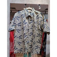Baju Kemeja Lelaki Corak Printed Batik