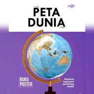 Erlangga World Map Poster Book