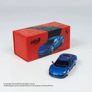 R 1: 64 Ferrari 296 GTB Blue Alloy Car Model