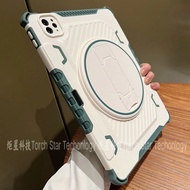One 360 Rotating Bracket With Pen Slot Tablet Protective Case Suitable For iPad Air 6 5 4 Pro 12.9 1