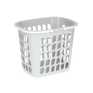 ตะกร้าเหลี่ยมพร้อมหูหิ้ว พลาสติก Leaf Kassa Home