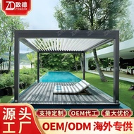 Gazebo Riadah Komersial Luaran Gazebo Berlouvre Belakang Halaman Vila Pintu Gelangsar Baharu Luar Ba