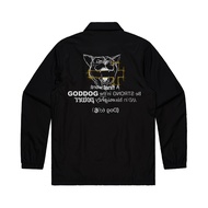 Jaket Coach Pria Wanita Goddog Lookism Goddog Crew Windbreaker