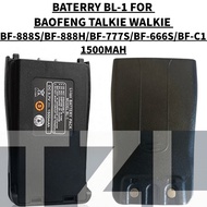 BAOFENG WALKIE TALKIE BATERRY BL-1 1500MAH COMPATIBLE BF-888S/BF-777S/BF-666S TWO WAY RADIO BATERRY 