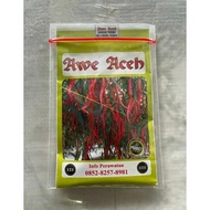 Benih cabe AWE ACEH 10 gram - Cabe Merah Keriting AWE ACEH - Bibit