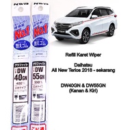 Wiper Rubber Refill for Daihatsu All New Terios - NWB Japan DW40GN & DW55GN