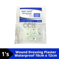 Wound Dressing Plaster Waterproof 10cm x 12cm (Plaster Luka)