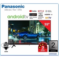 [ORIGINAL] PANASONIC 65" 4K HDR ANDROID TV  WITH GOOGLE ASSISTANT &amp; CHROMECAST TH-65HX655K