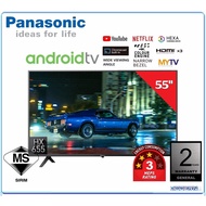 [ORIGINAL] PANASONIC 65" 4K HDR ANDROID TV  WITH GOOGLE ASSISTANT & CHROMECAST TH-65HX655K