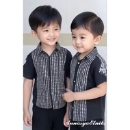 Boys' Short Sleeve Woven Shirt -A 6