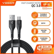 Veger VP-15 FastCharging QC3.0 Micro Data Cable