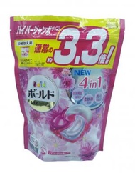 寶潔 - P&amp;G-ARIEL P&amp;G Ariel 4D 炭酸機能 洗衣球 微香 粉紅色 39粒 -日本平行進口