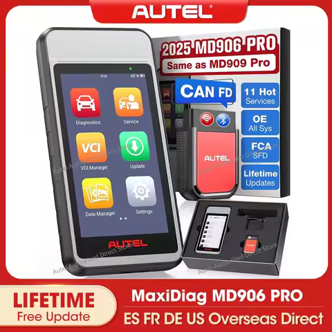 2025 Autel MaxiDiag MD906 PRO Car Diagnostic Scan Tool Code Reader Support CANFD11+ Services, Upgrad