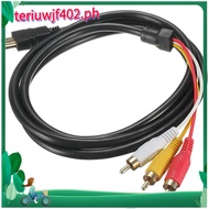 【●TI●】HDMI to RCA Cable 1080P HDMI Male to 3 RCA S-Video AV Audio Cable Cord Adapter for TV HDTV DVD