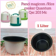 innerpot/ Panci magicom/Rice cooker Quantum QSC 203